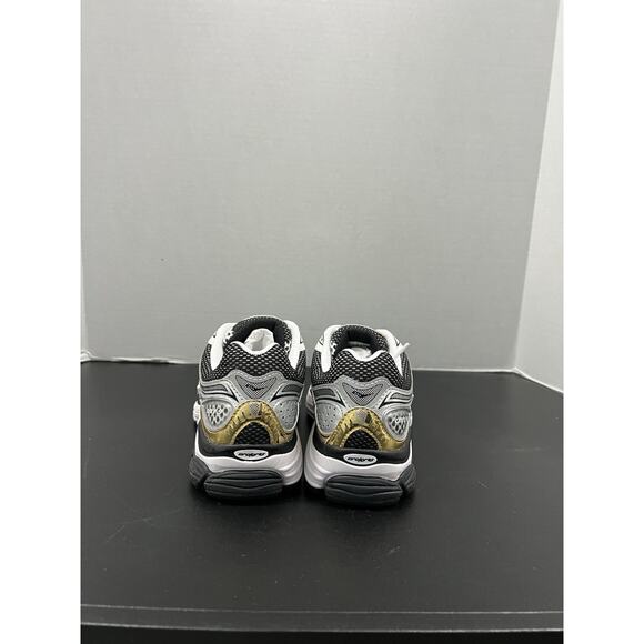 Saucony ProGrid Omni 9 White Silver Gold S70739 9 Size 10 Mesh Running Sneaker main image 3